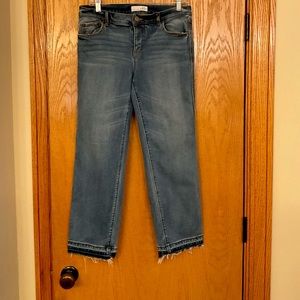 Loft Straight Crop Jeans